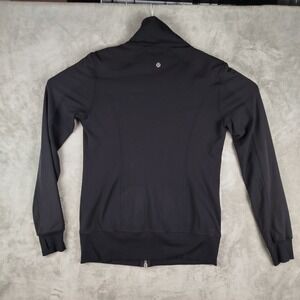 Lululemon Define Women's Large‎ Black Track Jacket Full Zip Athletic Mid-Length